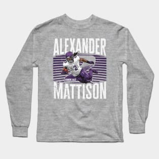 Alexander Mattison Minnesota Leap Long Sleeve T-Shirt